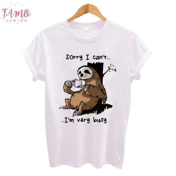 женщины тенниска 2019 мультфильм лень печати casual с коротким рукавом o шеи t shirt cute v шеи стиль tumblr tshirts женский t, White
женщины тенниска 2019 мультфильм лень печати casual с коротким рукавом o шеи t shirt cute v шеи стиль tumblr tshirts женский t, White