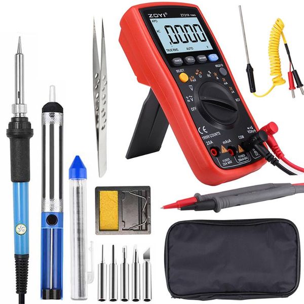 hand tool adjustable temperature soldering iron kit 110v 220v 60w soldering iron kit with multimeter tool
hand tool adjustable temperature soldering iron kit 110v 220v 60w soldering iron kit with multimeter tool