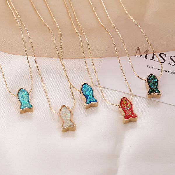 multicolor mermaid necklace female personality fashion collarbone chain creative necklace party jewelry, Golden;silver
multicolor mermaid necklace female personality fashion collarbone chain creative necklace party jewelry, Golden;silver
