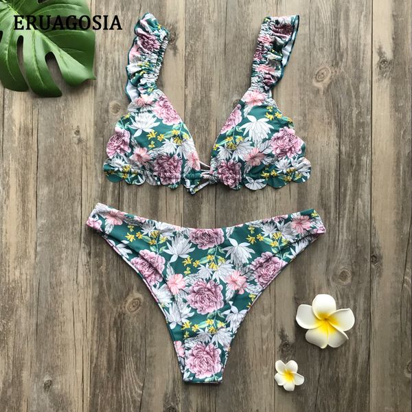 цветочные жатой бикини 2020 купальник женщин сексуальный зашнуровать бикини набор пляж мягкий купальный костюм из двух частей купальники biq, White;black
цветочные жатой бикини 2020 купальник женщин сексуальный зашнуровать бикини набор пляж мягкий купальный костюм из двух частей купальники biq, White;black
