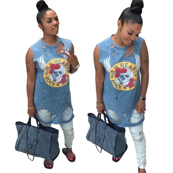 halloween women light blue dress summer tank dresses denim blue holes designer clothes dress, Black;gray
halloween women light blue dress summer tank dresses denim blue holes designer clothes dress, Black;gray