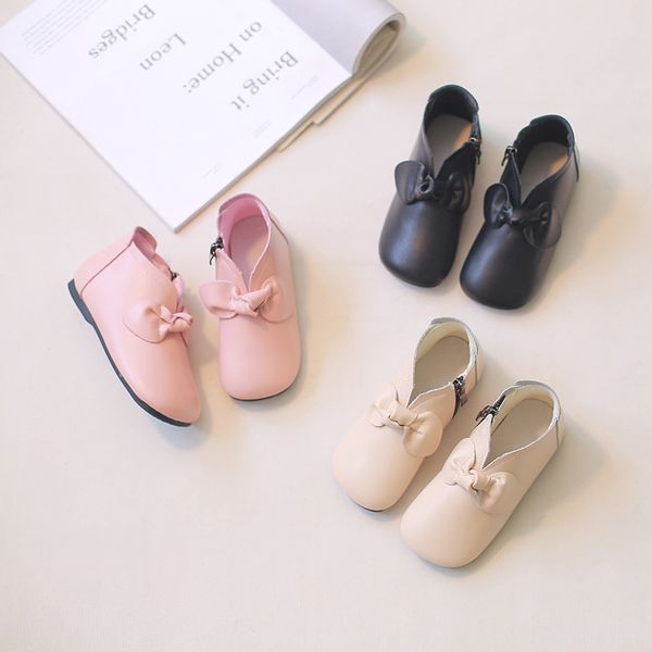 2019 new children' shoes fall/winter leather girls bow boots slip-proof soft bottom kids baby boots size 21-30 toddler, Black;grey
2019 new children' shoes fall/winter leather girls bow boots slip-proof soft bottom kids baby boots size 21-30 toddler, Black;grey