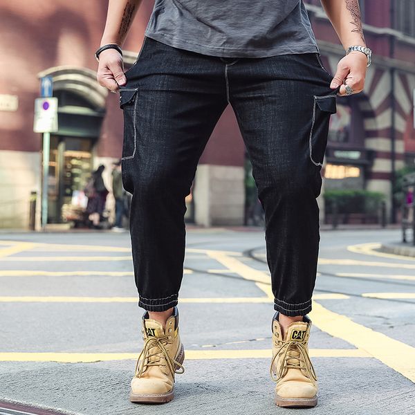 retro mens side pockets jeans washed slim skinny biker stretch casual denim male black trousers plus size s-5xl 6xl, Blue
retro mens side pockets jeans washed slim skinny biker stretch casual denim male black trousers plus size s-5xl 6xl, Blue