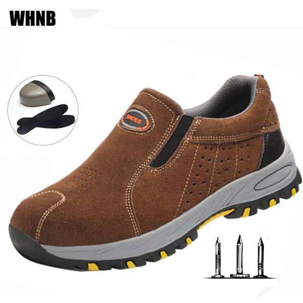 men work shoes comfortable breathable non-slip labor insurance shoes men head just steel plate anti-puncture safety boots, Black
men work shoes comfortable breathable non-slip labor insurance shoes men head just steel plate anti-puncture safety boots, Black