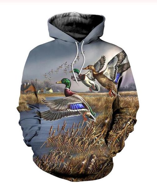 2020 новая мода толстовка мужчины / женщины толстовки охота duck смешные печать 3d фуфаек бесплатная доставка mh04, Black
2020 новая мода толстовка мужчины / женщины толстовки охота duck смешные печать 3d фуфаек бесплатная доставка mh04, Black