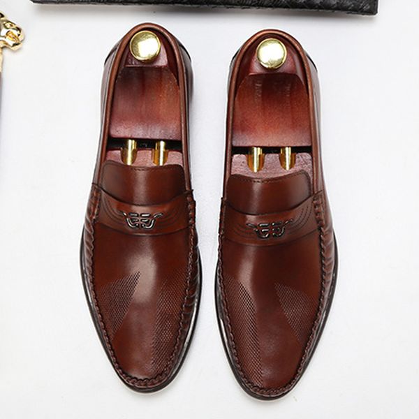 new summer round toe slip on man casual shoes genuine leather male moccasin loafers handmade breathable men's office flats ss511, Black
new summer round toe slip on man casual shoes genuine leather male moccasin loafers handmade breathable men's office flats ss511, Black