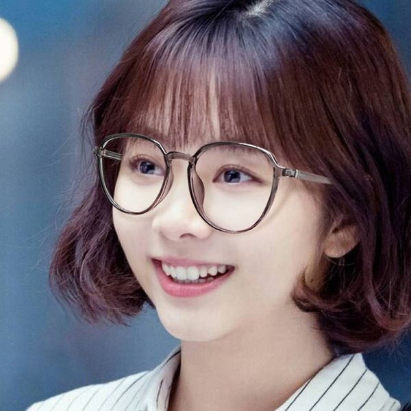 tr90 myopia myopia female student plain glasses male round frame matching degree black frame glasses, Silver
tr90 myopia myopia female student plain glasses male round frame matching degree black frame glasses, Silver