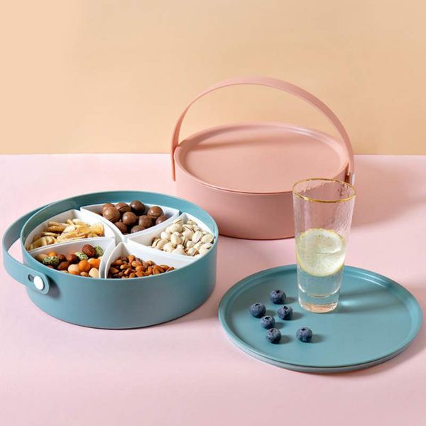 plastic fruit plate douable portable snack box candy plates with lid &removable partition trays box dried fruit organizer
plastic fruit plate douable portable snack box candy plates with lid &removable partition trays box dried fruit organizer