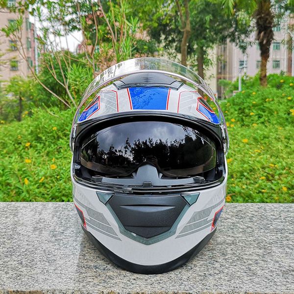 double lens motorcycle helmet four seasons full face helmets casco motorbike capacete dustproof and warm keeping
double lens motorcycle helmet four seasons full face helmets casco motorbike capacete dustproof and warm keeping