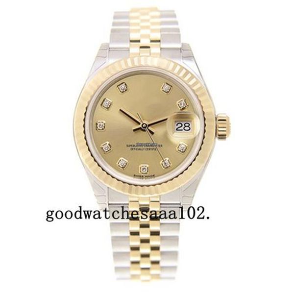 lady datejust 279173 26mm 31mm 18k gold / steel watch champagne dial ladies watch 2813 automatic men's watch ing, Slivery;brown
lady datejust 279173 26mm 31mm 18k gold / steel watch champagne dial ladies watch 2813 automatic men's watch ing, Slivery;brown