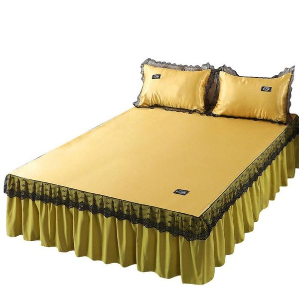 asypets 3pcs/set lace bed skirt summer sleeping mat+pillow case set for home decor
asypets 3pcs/set lace bed skirt summer sleeping mat+pillow case set for home decor