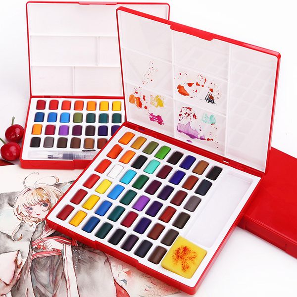 24/36/48colors solid watercolor paint pigment paints set with waterbrus papeleria bright color kids watercolor cake art supplies
24/36/48colors solid watercolor paint pigment paints set with waterbrus papeleria bright color kids watercolor cake art supplies