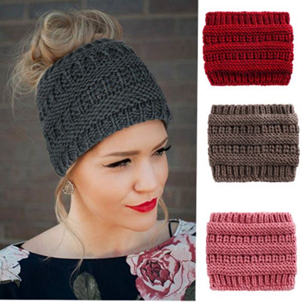17*20cm beanie women knitted turban headband crochet beanies winter hats cap warm lady messy bun hat for women zza1147, Blue;gray
17*20cm beanie women knitted turban headband crochet beanies winter hats cap warm lady messy bun hat for women zza1147, Blue;gray