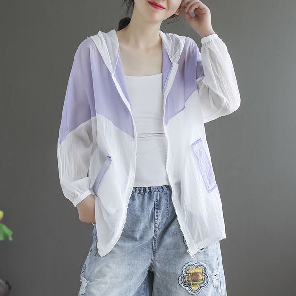 thin summer jacket ladies casual sun protection clothing anti-uv breathable loose jacket air conditioning, Black;brown
thin summer jacket ladies casual sun protection clothing anti-uv breathable loose jacket air conditioning, Black;brown