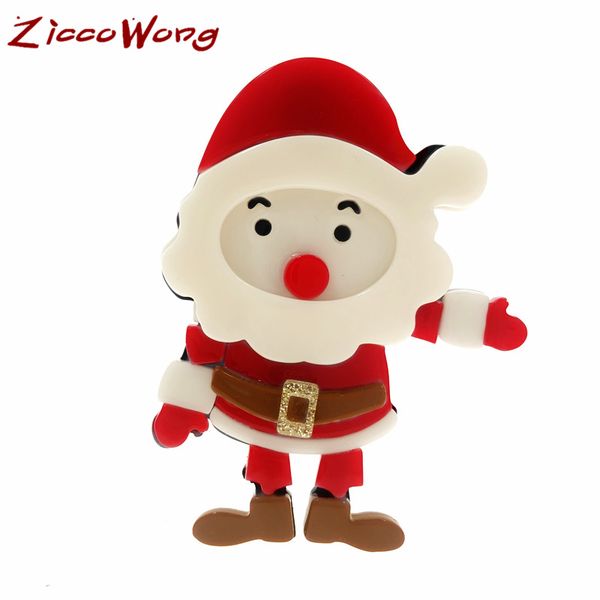 ziccowong new arrival acrylic cute santa claus brooches pins christmas day decorations for kids women fashion jewelry creative christmas, Gray
ziccowong new arrival acrylic cute santa claus brooches pins christmas day decorations for kids women fashion jewelry creative christmas, Gray