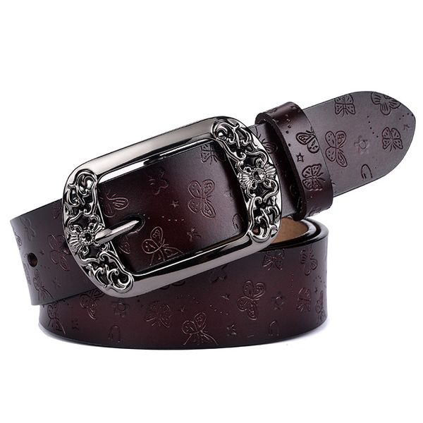 gfohuo new designer fashion women's belts genuine leather brand straps female waistband pin buckles fancy vintage for jeans y200501, Black;brown
gfohuo new designer fashion women's belts genuine leather brand straps female waistband pin buckles fancy vintage for jeans y200501, Black;brown