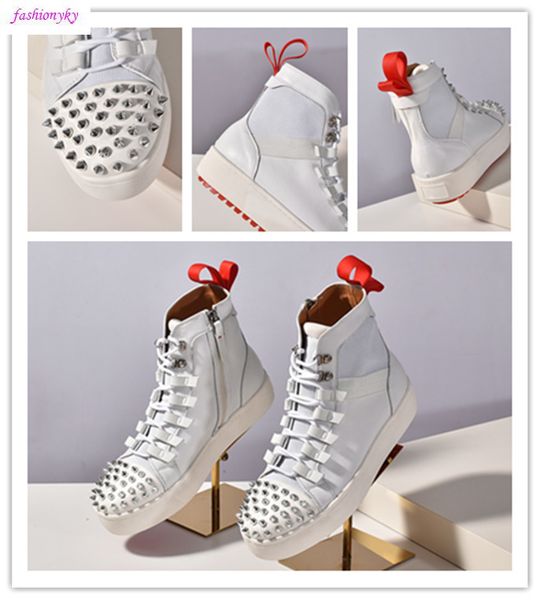 последние new плоского неопрен дизайнерской обувь кроссовки мужской red bottoms обувь женская заклепка spiky носок младший шипы красной подо, Black
последние new плоского неопрен дизайнерской обувь кроссовки мужской red bottoms обувь женская заклепка spiky носок младший шипы красной подо, Black