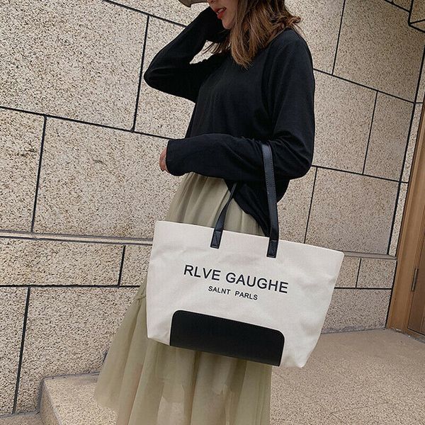 2019 women canvas bag fashion travel handbag tote ladies reusable shoulder pack bag for women's large capacity bags
2019 women canvas bag fashion travel handbag tote ladies reusable shoulder pack bag for women's large capacity bags