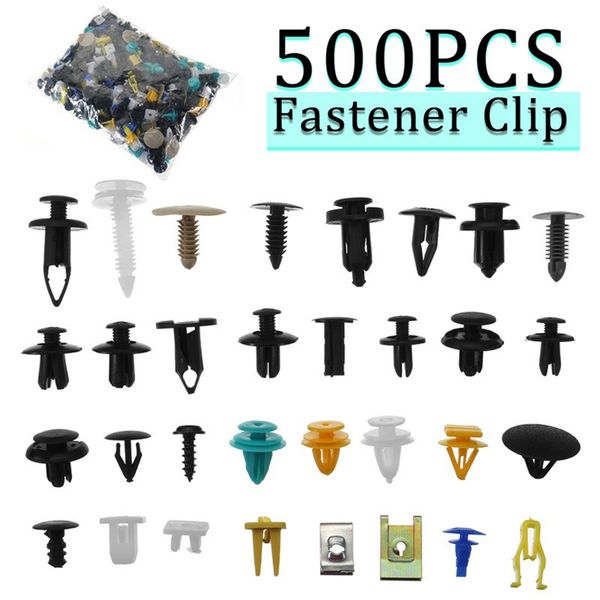 500pcs/set automotive plastic rivet car fender bumper interior trim push pin clips kit car accessories with 6 inch tool
500pcs/set automotive plastic rivet car fender bumper interior trim push pin clips kit car accessories with 6 inch tool