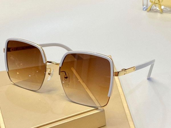 829s sunglasses for women designer fashion uv protection coating mirror lens full frame plated frame come with case, White;black
829s sunglasses for women designer fashion uv protection coating mirror lens full frame plated frame come with case, White;black