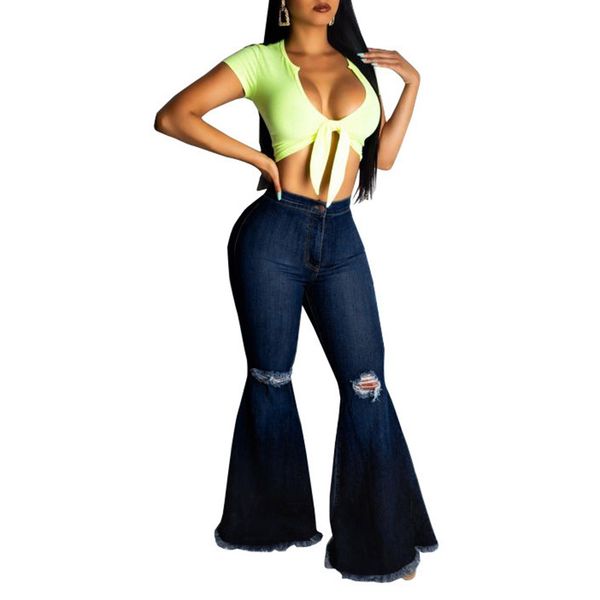 women's winter high waist jeans elastic waist pockets solid color boyfriend jeans for women, Blue
women's winter high waist jeans elastic waist pockets solid color boyfriend jeans for women, Blue