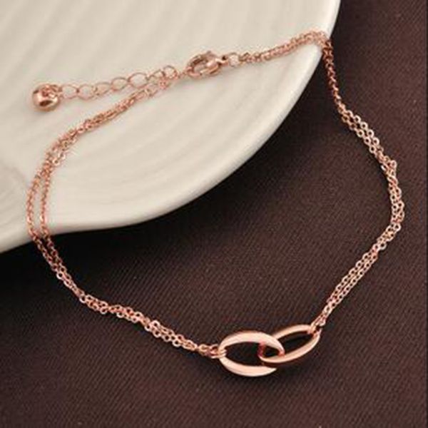 voguess double circle multilayer fashion foot bracelet leg chain women titanium stainless steel rose gold color fashion ankle, Red;blue
voguess double circle multilayer fashion foot bracelet leg chain women titanium stainless steel rose gold color fashion ankle, Red;blue