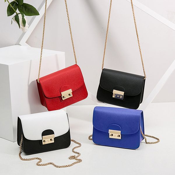 women's bags 2020 new shoulder chain women's bag korean fashion wild pu solid color shoulder messenger small square bag
women's bags 2020 new shoulder chain women's bag korean fashion wild pu solid color shoulder messenger small square bag