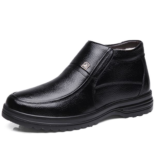 men's winter black dress shoes men formal leather shoes fur lined keep warm ankle boots anti-slip durabrasion rubber size 38-44
men's winter black dress shoes men formal leather shoes fur lined keep warm ankle boots anti-slip durabrasion rubber size 38-44