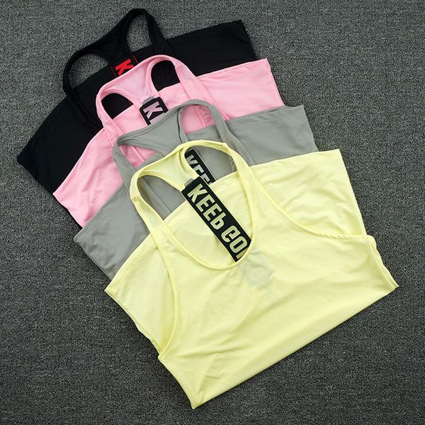 keep going women sports vest sleeveless shirts tank vest fitness running clothes tight quick dry yoga tanks singlets p097, White;red
keep going women sports vest sleeveless shirts tank vest fitness running clothes tight quick dry yoga tanks singlets p097, White;red