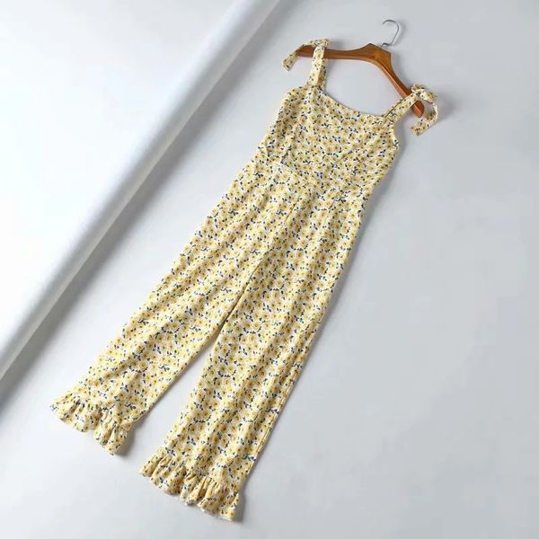 ltd1199046 new 2019 print floral ruffles jumpsuits women linen pants strap bandage sleeveless high waist stretch vestidos, Black;white
ltd1199046 new 2019 print floral ruffles jumpsuits women linen pants strap bandage sleeveless high waist stretch vestidos, Black;white