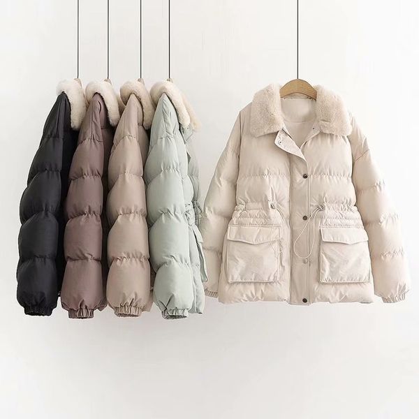 luxury fashion special designer long sleeve designer hooded parkas vintage outwears casual winter coat for women 4 colors, Black
luxury fashion special designer long sleeve designer hooded parkas vintage outwears casual winter coat for women 4 colors, Black