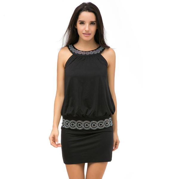 summer women casual dress sleeveless slim fashion bodycon party dress vestidos party dresses, Black;gray
summer women casual dress sleeveless slim fashion bodycon party dress vestidos party dresses, Black;gray