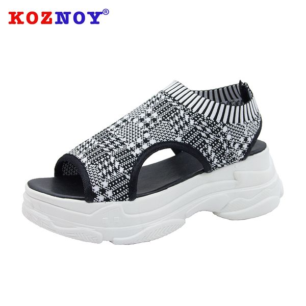 koznoy summer shallow sandals female breathable 2020 casual students flat bottom fashion platform slip shoes women dropshipping, Black
koznoy summer shallow sandals female breathable 2020 casual students flat bottom fashion platform slip shoes women dropshipping, Black