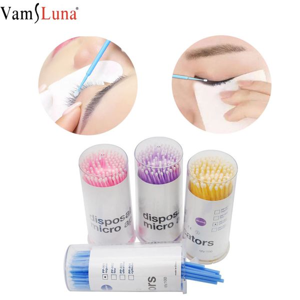 300pcs eyelashes cosmetic swabs applicator brushes dental micro brush disposable materials durable micro mascara wands spoilers
300pcs eyelashes cosmetic swabs applicator brushes dental micro brush disposable materials durable micro mascara wands spoilers