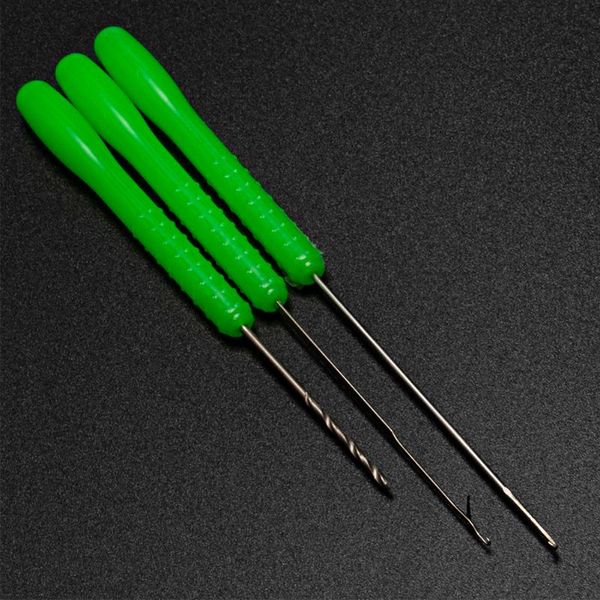 3pcs accessories bait needle portable hooks plastic handle tool lightweight rig carp terminals fishing carbon steel
3pcs accessories bait needle portable hooks plastic handle tool lightweight rig carp terminals fishing carbon steel