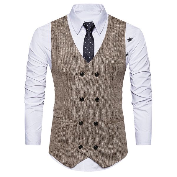 men brand suit vests waistcoat gilet homme casual sleeveless formal business jacket mens slim fit wedding dress vests homme, Black;white
men brand suit vests waistcoat gilet homme casual sleeveless formal business jacket mens slim fit wedding dress vests homme, Black;white