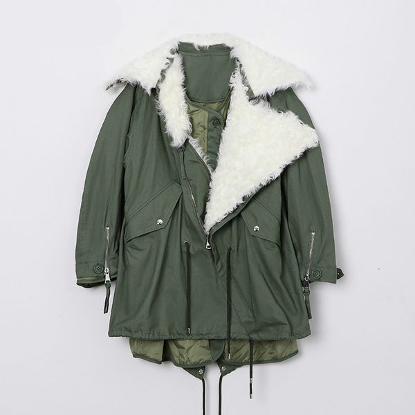 tvvovvin lapel neck cotton-padded strap warm coat wool loose fit women parkas fashion tide new autumn winter 2019 f861, Tan;black
tvvovvin lapel neck cotton-padded strap warm coat wool loose fit women parkas fashion tide new autumn winter 2019 f861, Tan;black