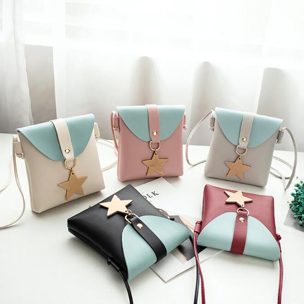 pu women handabgs messenger bag cute star pendant wallet fashion cell phone pouch girl small shoulder bags bolsa feminina
pu women handabgs messenger bag cute star pendant wallet fashion cell phone pouch girl small shoulder bags bolsa feminina