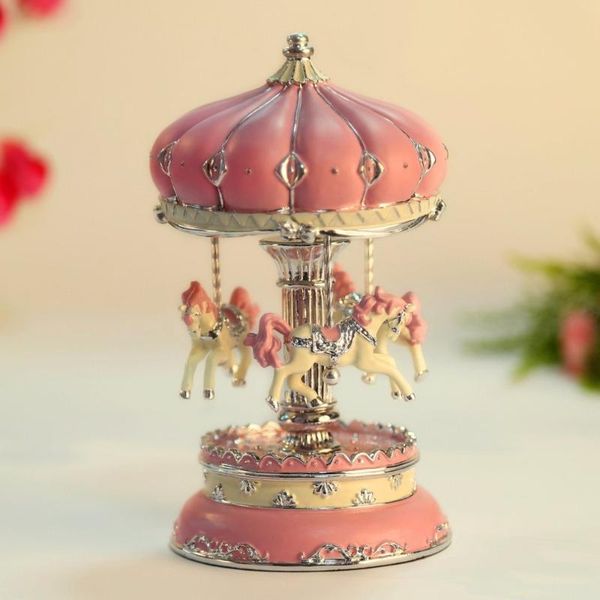 2019 classic carousel horses rotating craft music box decoration castle in the sky melody kid children holiday birthday gift
2019 classic carousel horses rotating craft music box decoration castle in the sky melody kid children holiday birthday gift