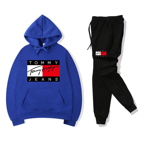 new 8tommy jeans men's tracksuits sportswear hoodie pants tracksuits traje deportivo women sportanzug sports hoodie casual jogger suit, White 
new 8tommy jeans men's tracksuits sportswear hoodie pants tracksuits traje deportivo women sportanzug sports hoodie casual jogger suit, White