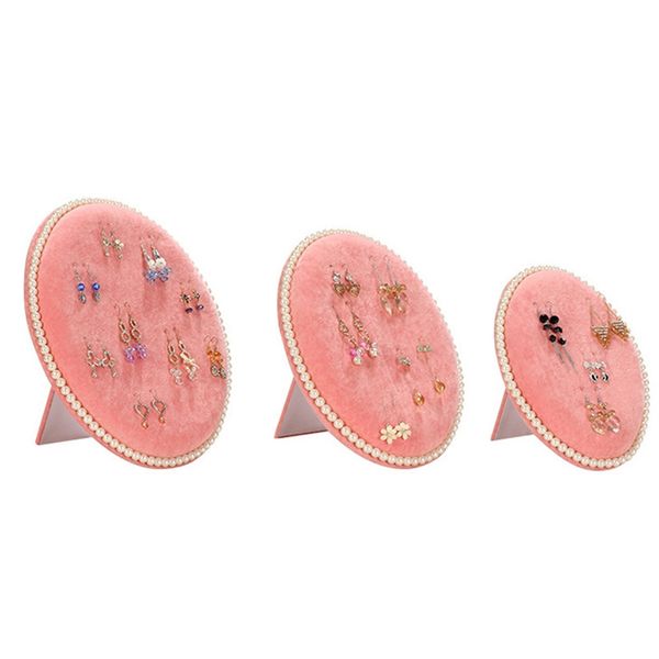 oval earrings ear studs necklaces organizer jewelry display holder stand rack, Pink;blue
oval earrings ear studs necklaces organizer jewelry display holder stand rack, Pink;blue