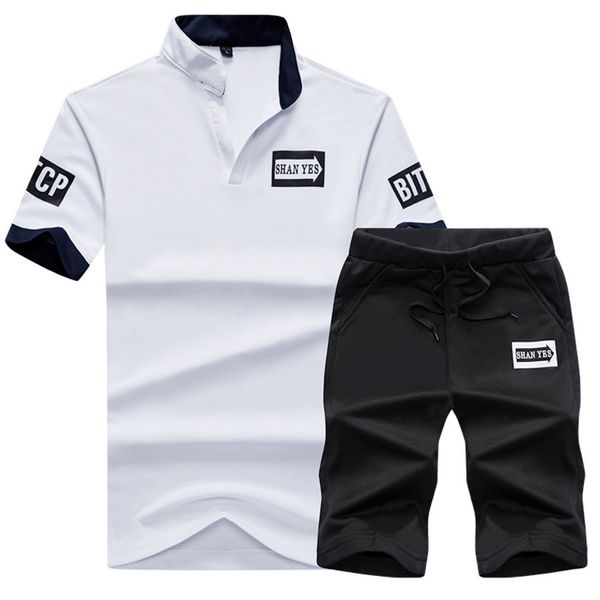 2018 Sportsuits Men Suits Summer 2PC Breathable Short Set Men's Design Fashion T-shirt Shorts Tracksuit Set Trending Style
2018 Sportsuits Men Suits Summer 2PC Breathable Short Set Men's Design Fashion T-shirt Shorts Tracksuit Set Trending Style