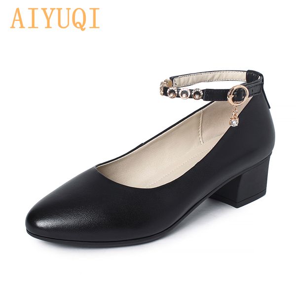 aiyuqi spring women shoes 2020 new genuine leather women shoes comfortable dress ladies single casual, Black
aiyuqi spring women shoes 2020 new genuine leather women shoes comfortable dress ladies single casual, Black
