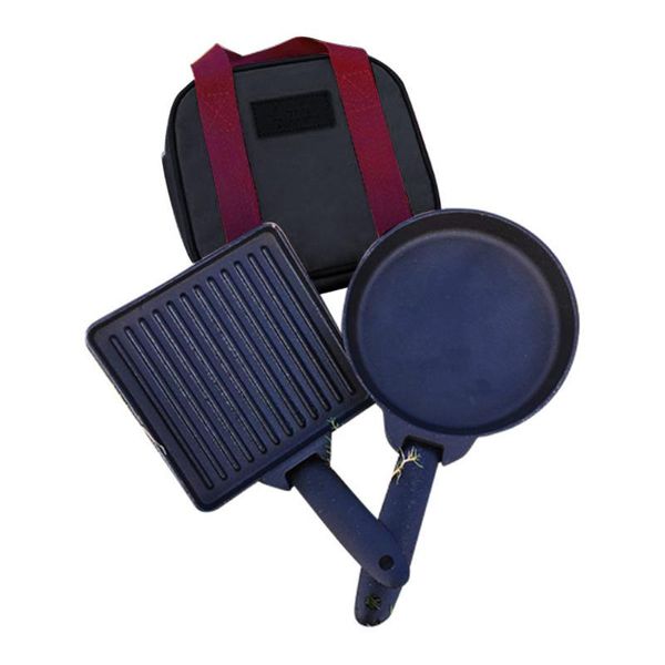 camp kitchen 2pcs hiking frying pans set with pouch picnic tool camping cookware steak iron pot outdoor detachable bbq portable non stick
camp kitchen 2pcs hiking frying pans set with pouch picnic tool camping cookware steak iron pot outdoor detachable bbq portable non stick