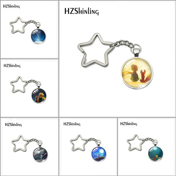new fashion lovely the little prince star keychain little prince jewelry glass cabochon stainless steel key chain jewelry, Silver
new fashion lovely the little prince star keychain little prince jewelry glass cabochon stainless steel key chain jewelry, Silver