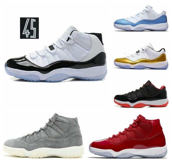 concord 45 11s xi platinum tint men basketball shoes 11 bred space jam cap and gown prm women sports sneakers us 5.5-13
concord 45 11s xi platinum tint men basketball shoes 11 bred space jam cap and gown prm women sports sneakers us 5.5-13