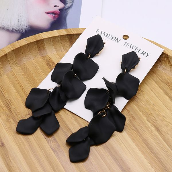 long black multi-layer tassel earrings 2019fashion elegant ladies leaf holiday earrings give girls gifts black jewelry statement, Golden
long black multi-layer tassel earrings 2019fashion elegant ladies leaf holiday earrings give girls gifts black jewelry statement, Golden