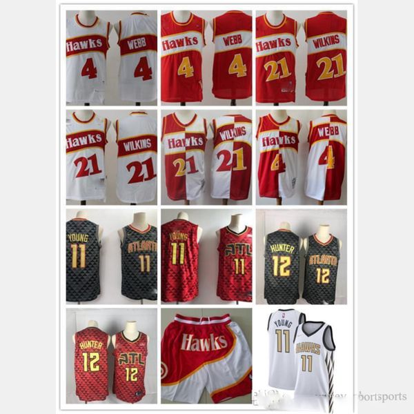 mens atlanta hawks nba spud 4 webb dominique 21 wilkins trae 11 young de andre 12 hunter basketball shorts basketball jersey, Black;red
mens atlanta hawks nba spud 4 webb dominique 21 wilkins trae 11 young de andre 12 hunter basketball shorts basketball jersey, Black;red