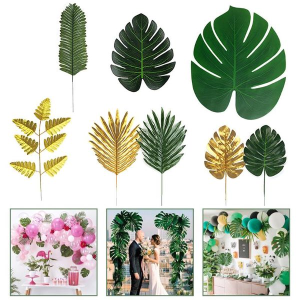 60pcs artificial palm leaves faux monstera leaves diy wedding stems plant simulation party home table green leave decor
60pcs artificial palm leaves faux monstera leaves diy wedding stems plant simulation party home table green leave decor