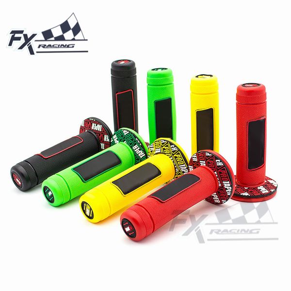 7/8" 22mm 24mm universal motorcycle handle bar grip dirt pit bike rubber hand grips hands for motorcycles motocross atv bike
7/8" 22mm 24mm universal motorcycle handle bar grip dirt pit bike rubber hand grips hands for motorcycles motocross atv bike